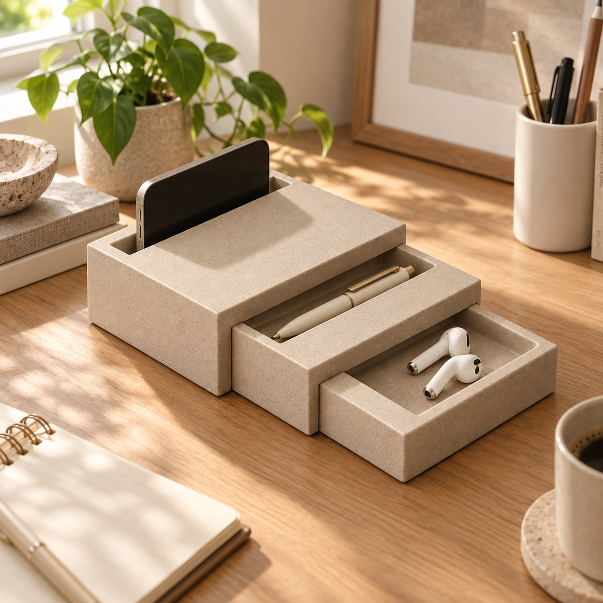 UPETTO™ Slide Modular Desk Organizer & Everyday Catchall